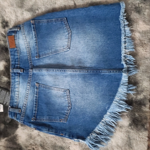 NWT JF Lefon Jean mini skirt size EU 36 or US 4 - Picture 2 of 4